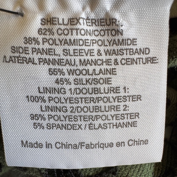 Tory Burch Elegant Olive Green Lace Sheath Dress Size 8 - Picture 4 of 8